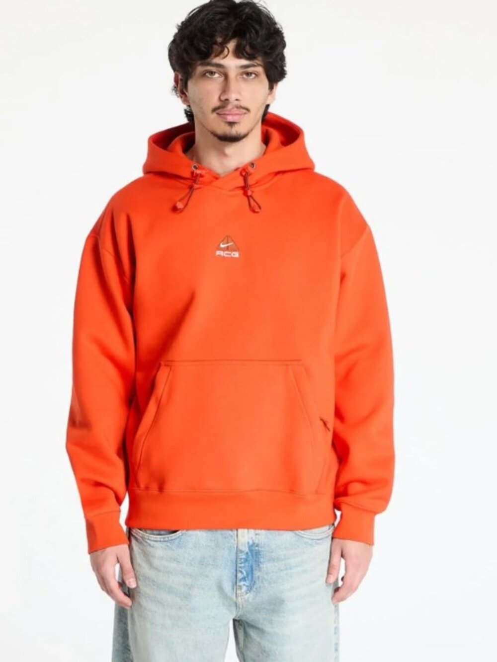 Nike ACG Therma-Fit Fleece Pullover Hoodie Orange Men’s XL DH3087-633